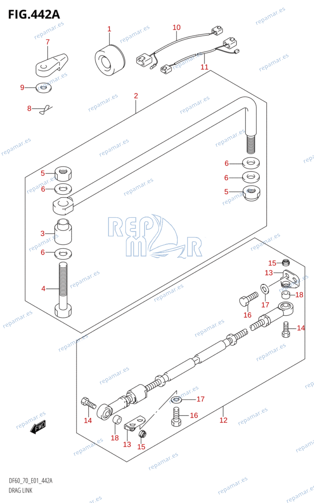 442A - DRAG LINK