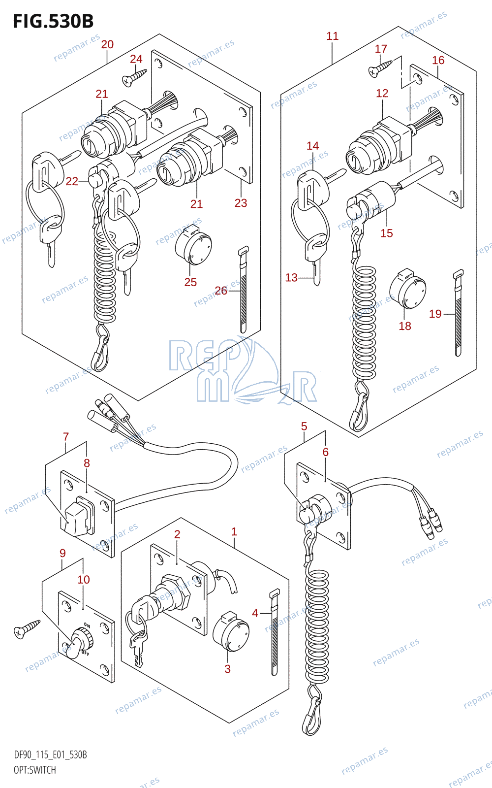 530B - OPT:SWITCH (K5,K6,K7,K8,K9,K10,011)