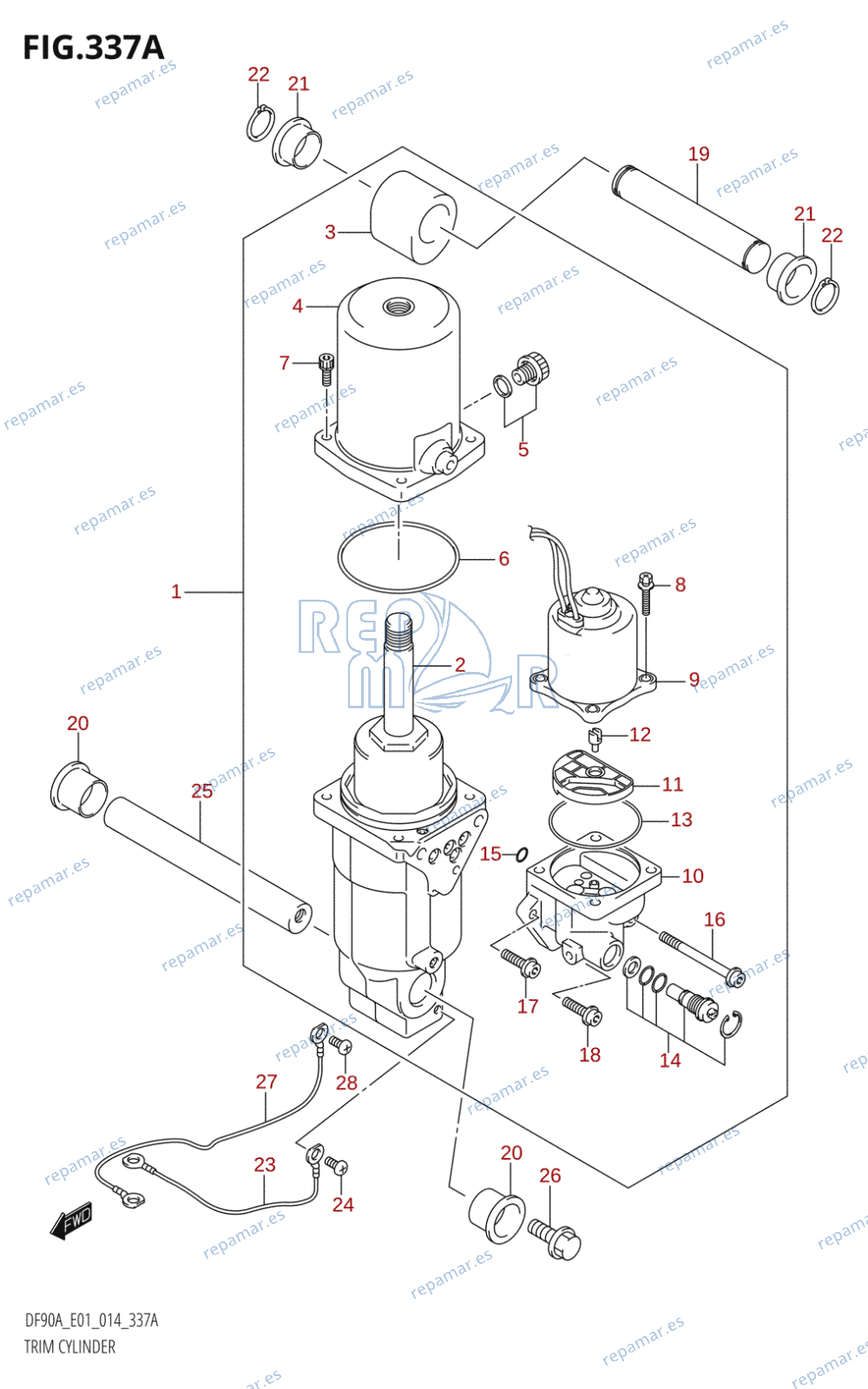 337A - TRIM CYLINDER