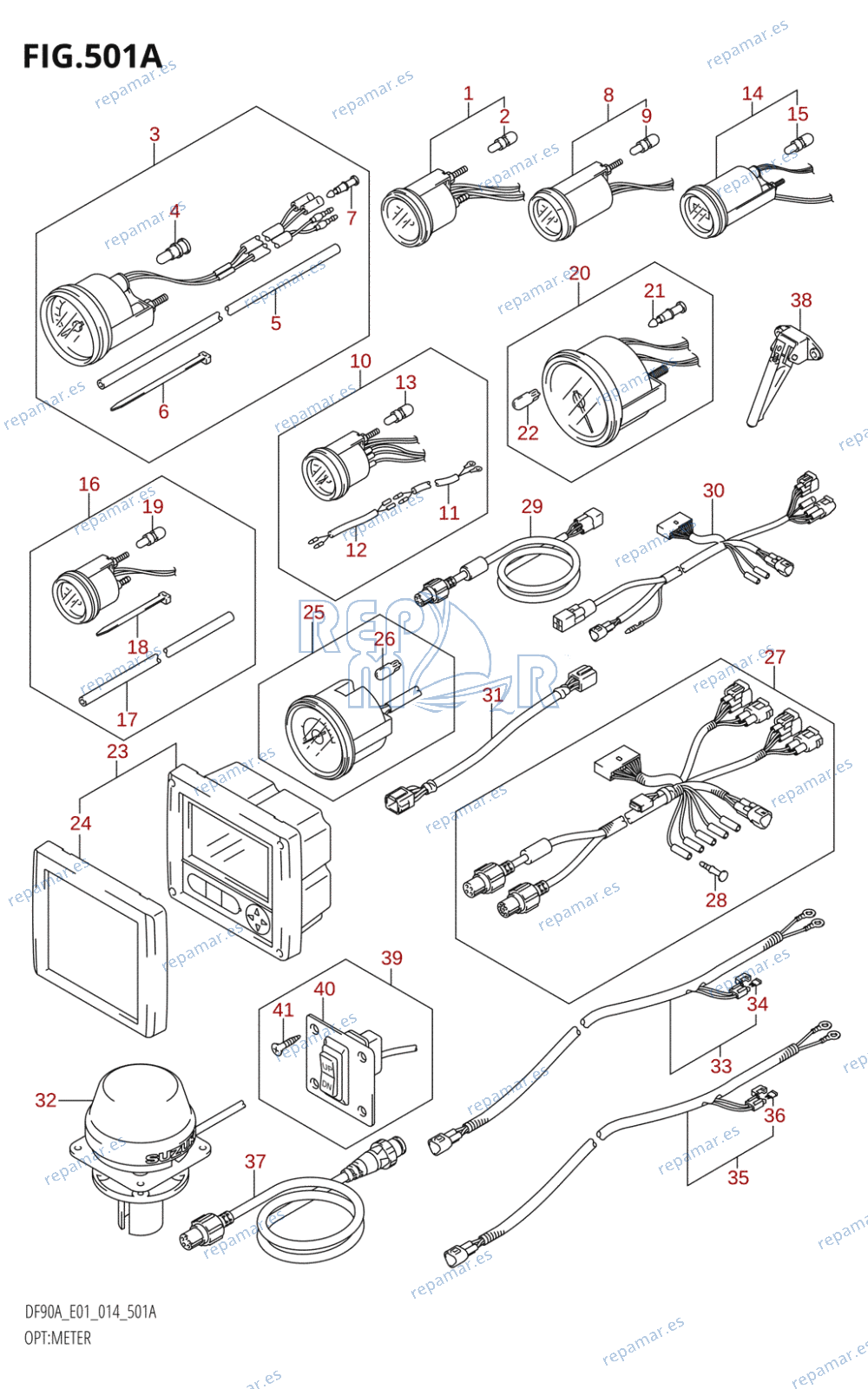 501A - OPT:METER (DF70A:E01)