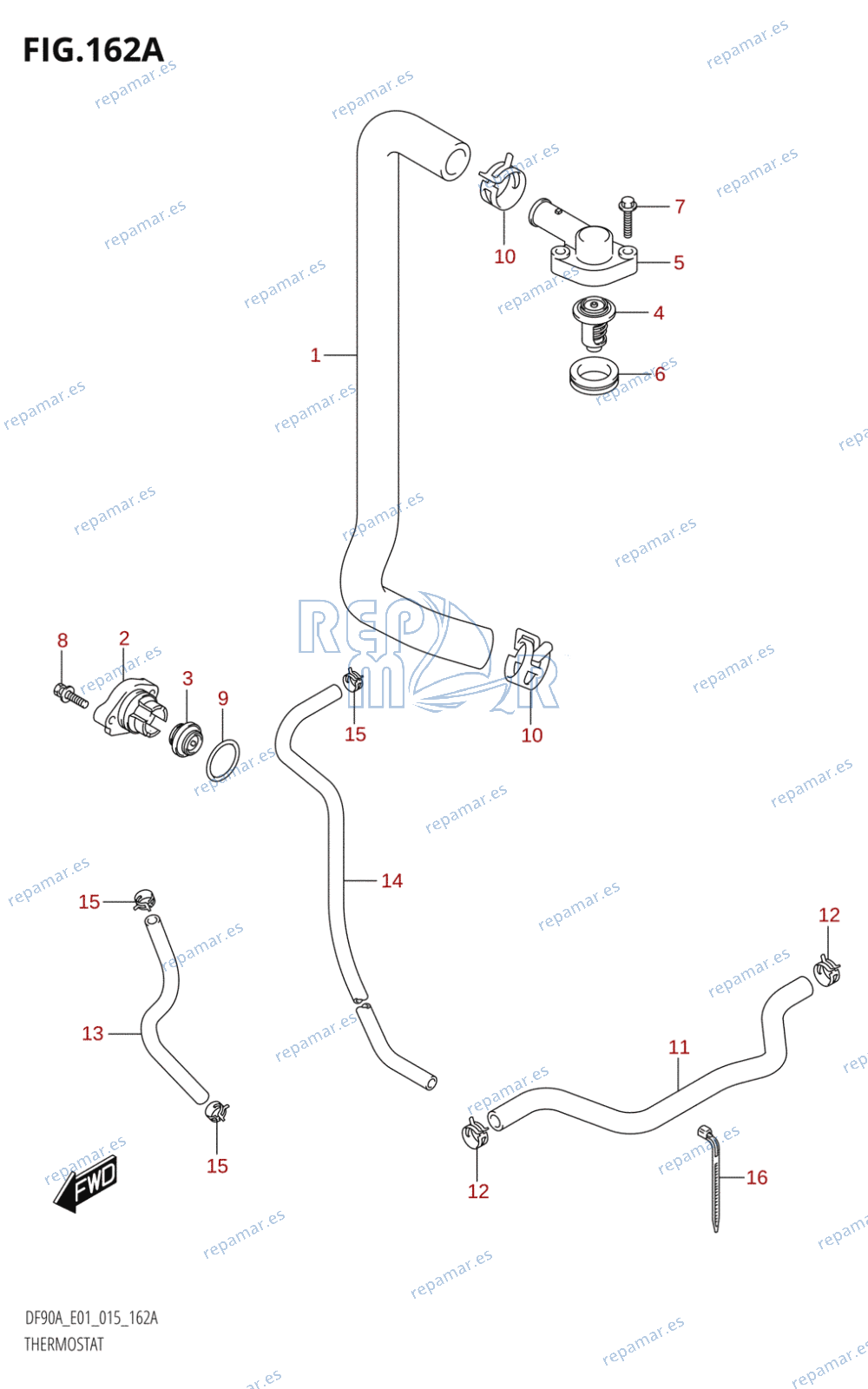 162A - THERMOSTAT (DF70A:E01)