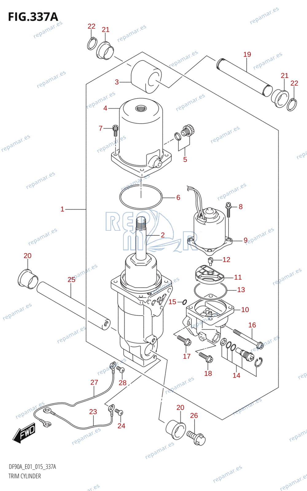 337A - TRIM CYLINDER