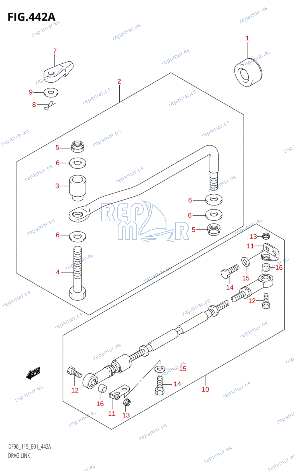 442A - DRAG LINK