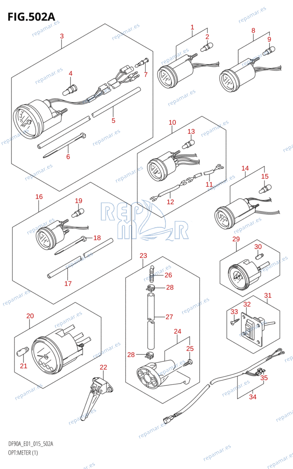 502A - OPT:METER (1) (DF70A:E01)