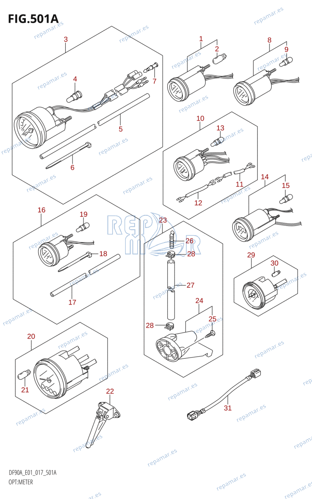 501A - OPT:METER (DF70A:E01)