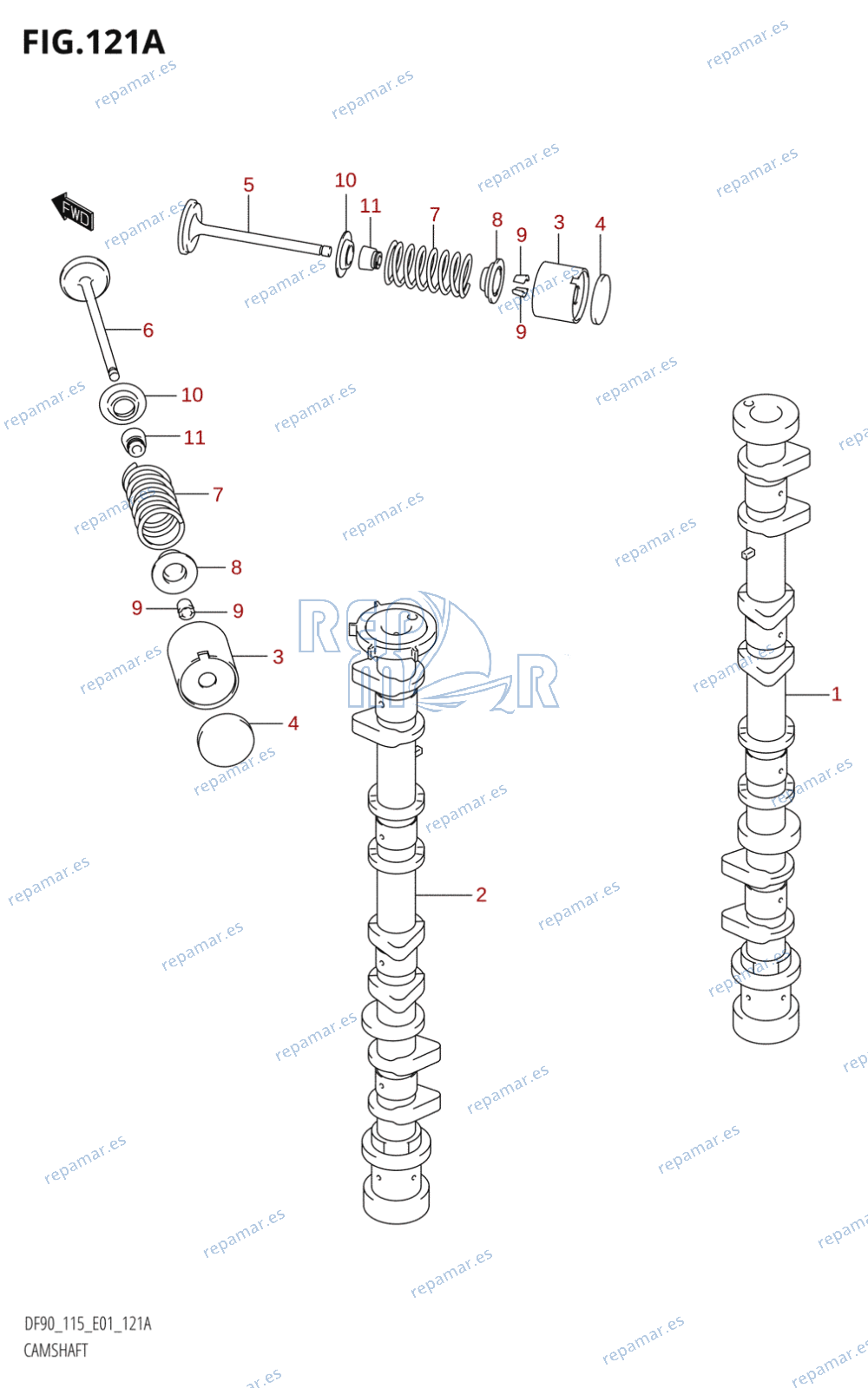 121A - CAMSHAFT