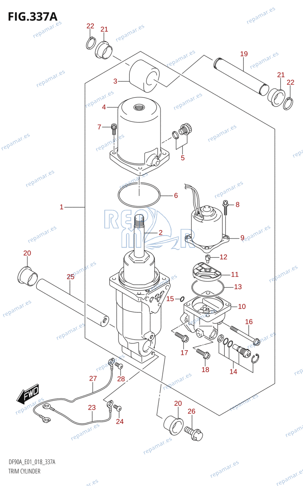 337A - TRIM CYLINDER