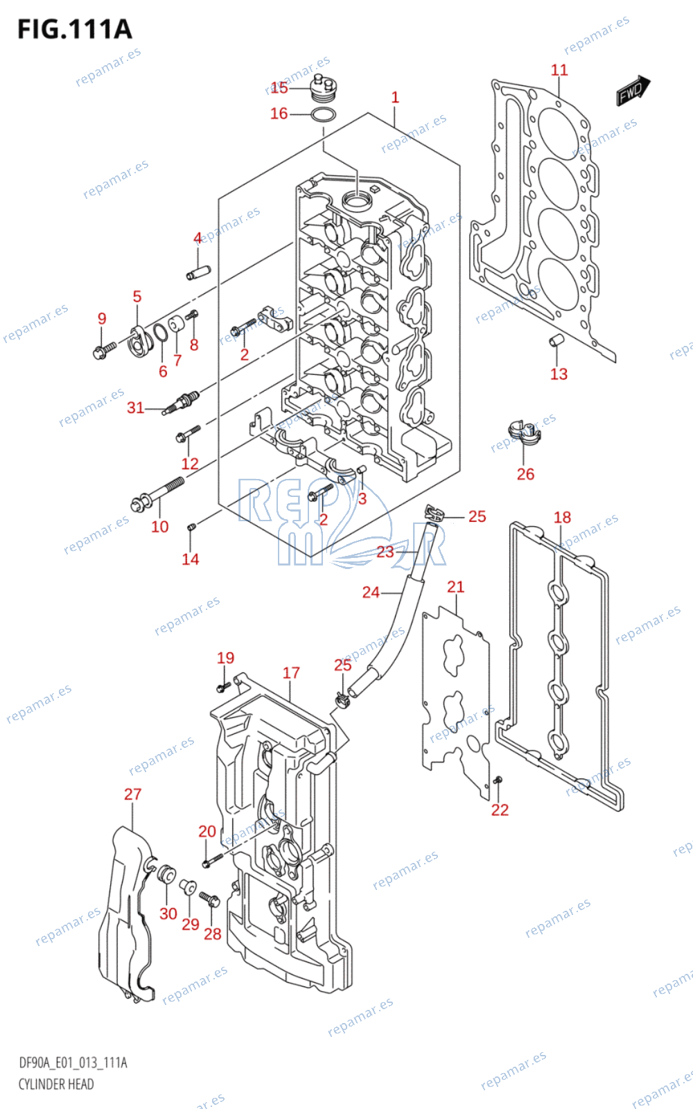 111A - CYLINDER HEAD