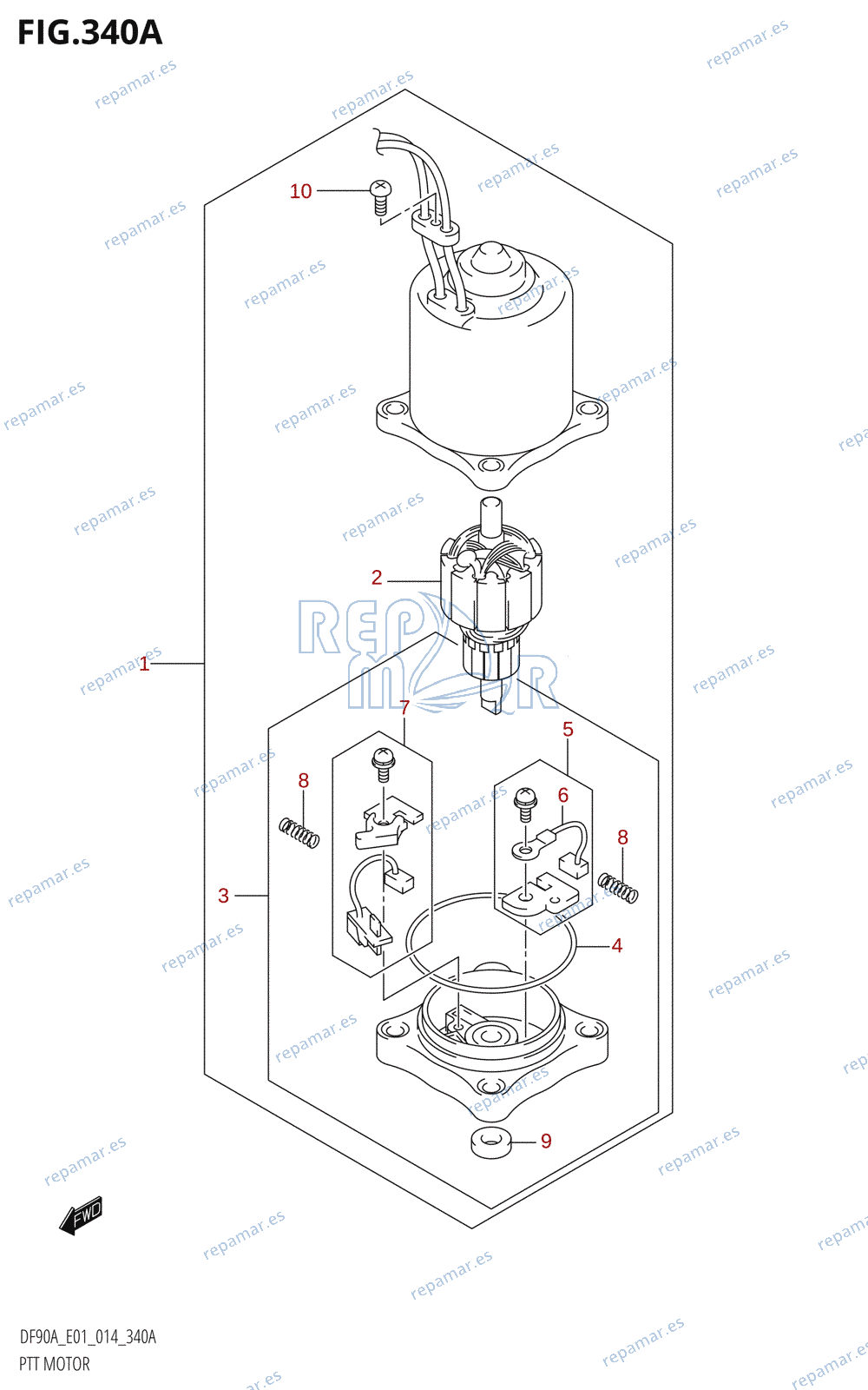 340A - PTT MOTOR