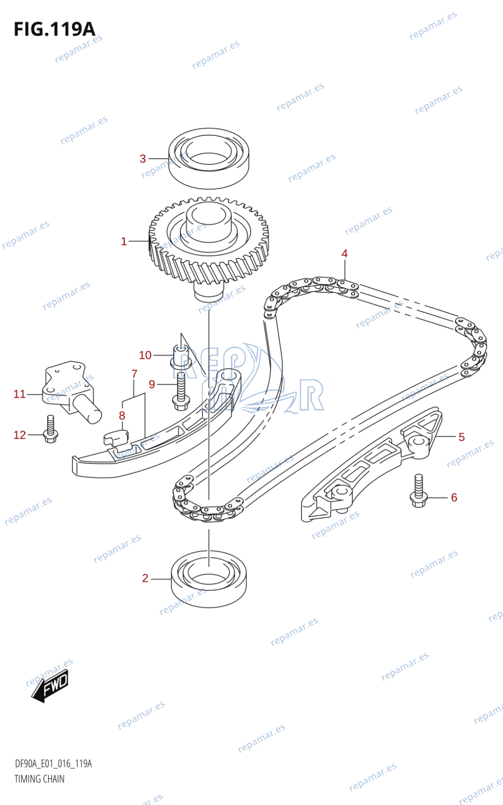 119A - TIMING CHAIN