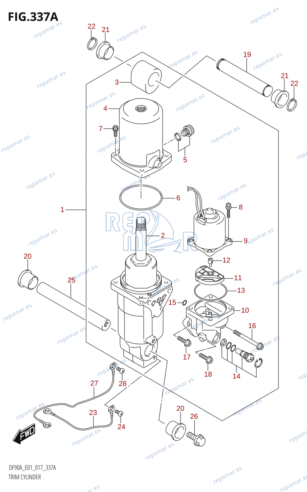 337A - TRIM CYLINDER