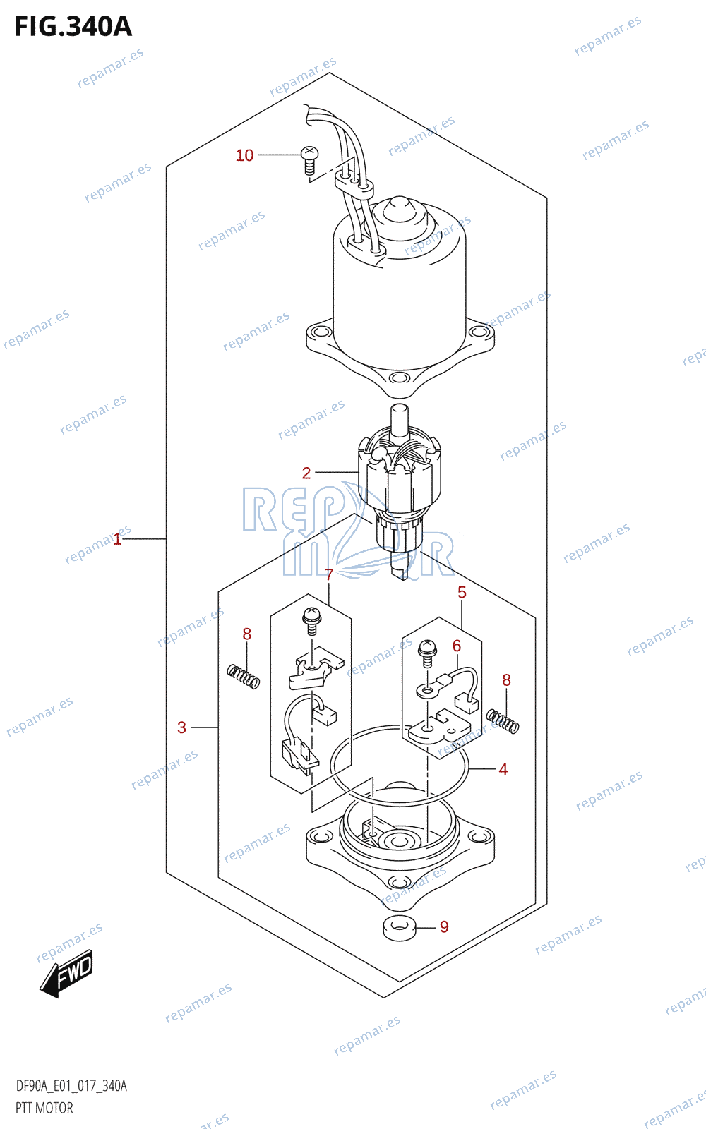 340A - PTT MOTOR