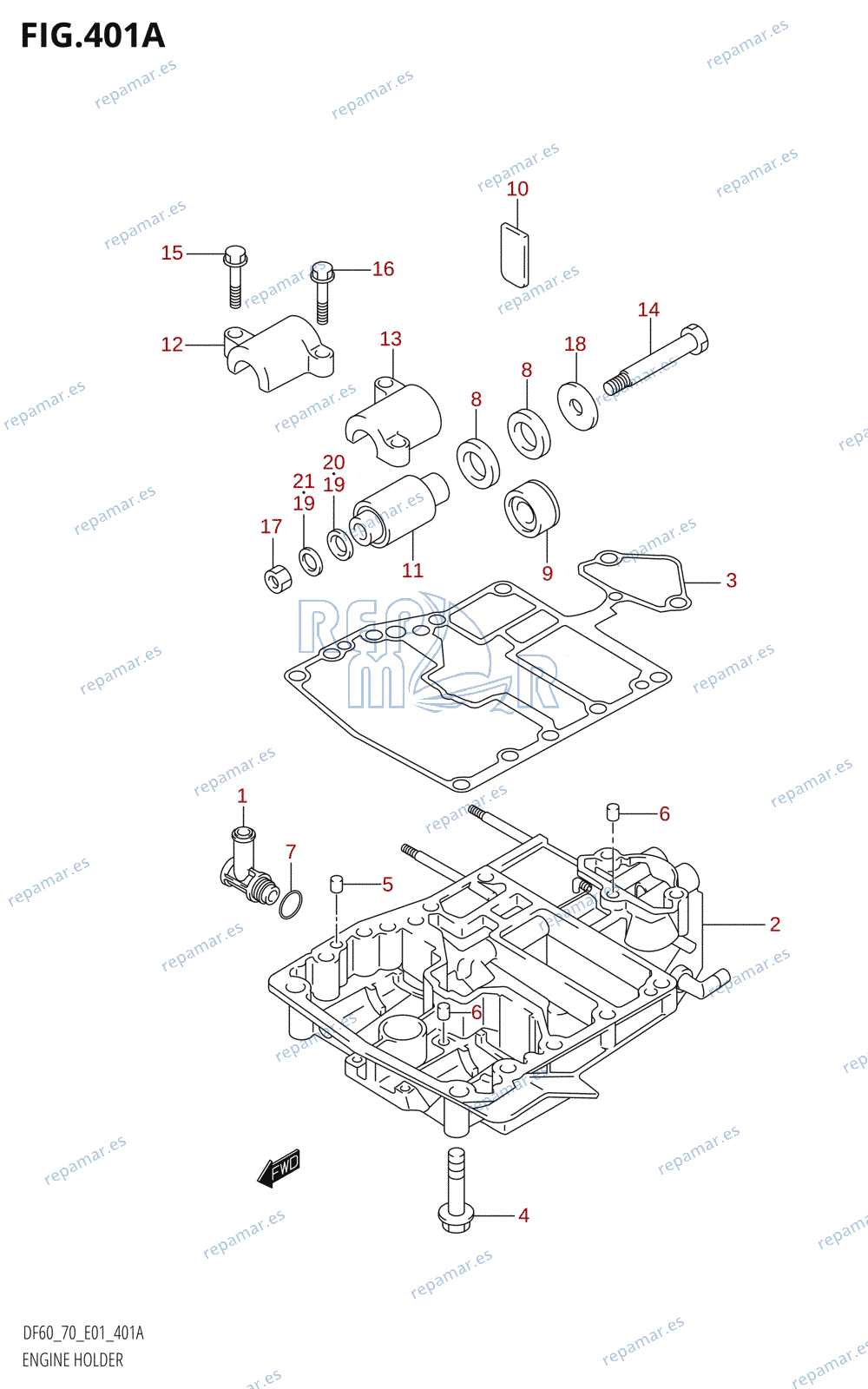 401A - ENGINE HOLDER