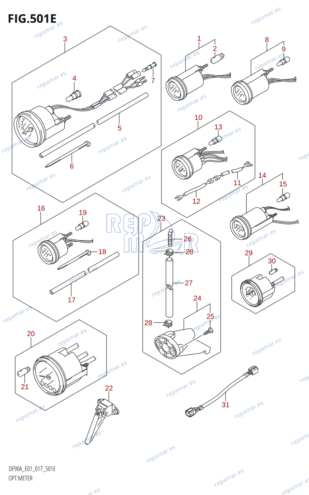 501E - OPT:METER (DF80A:E01)