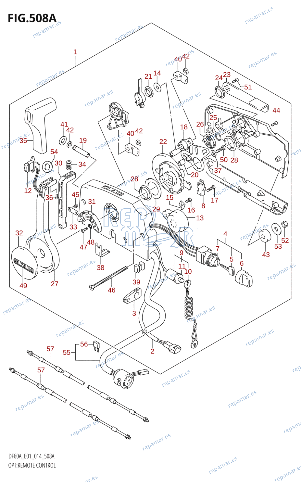 508A - OPT:REMOTE CONTROL (DF40A:E01)