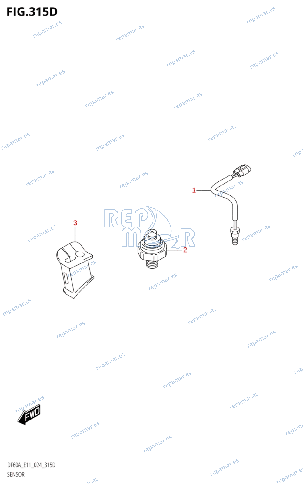 315D - SENSOR (DF40AQH)