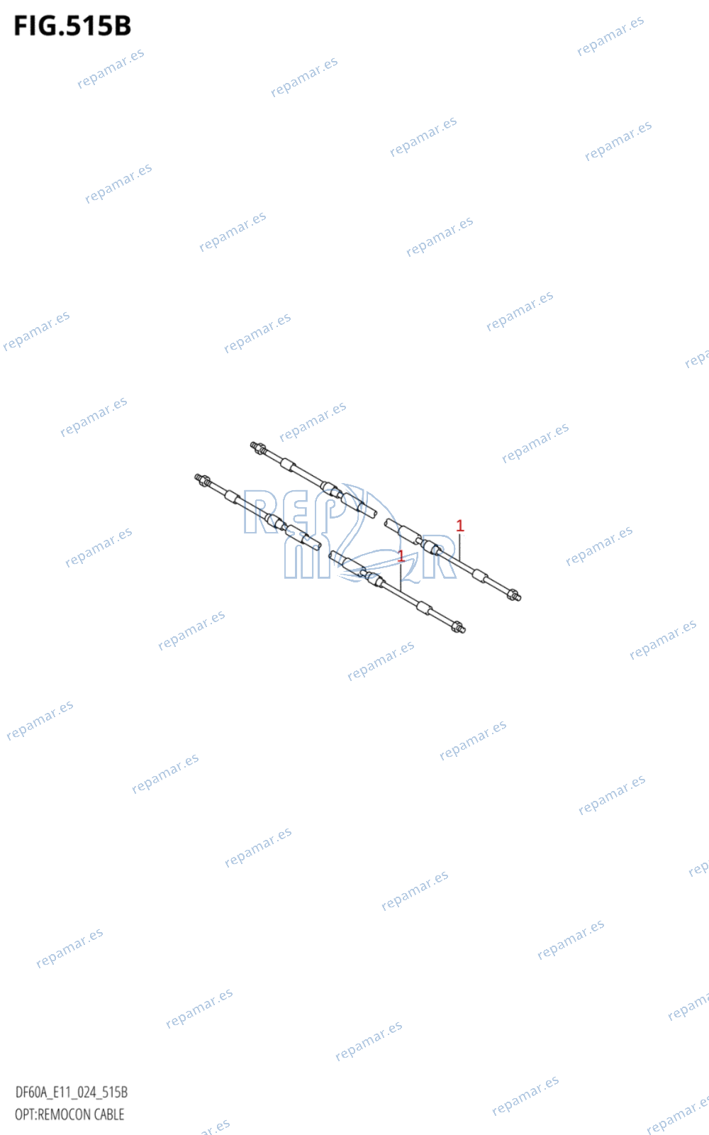 515B - OPT:REMOCON CABLE