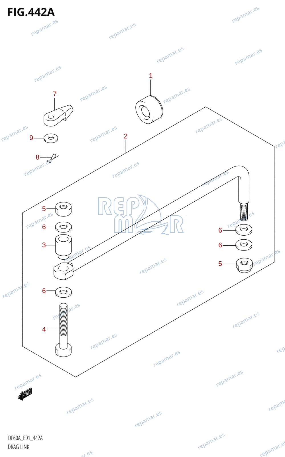 442A - DRAG LINK