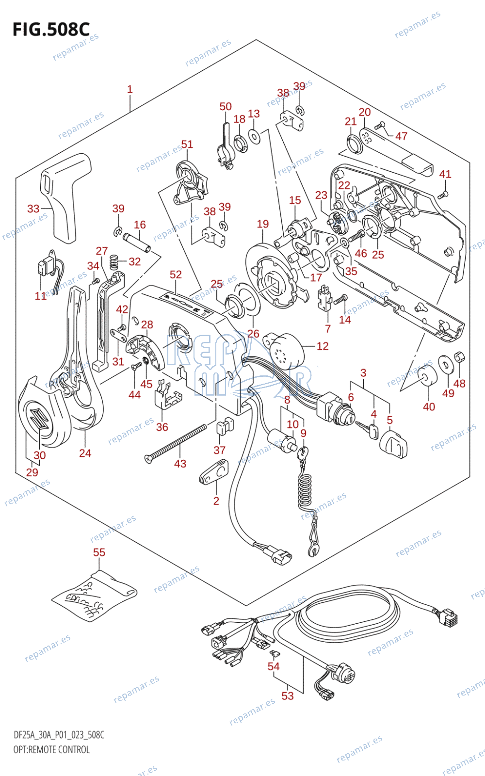 508C - OPT:REMOTE CONTROL ((DF25ATH,DF30ATH):(020,021))