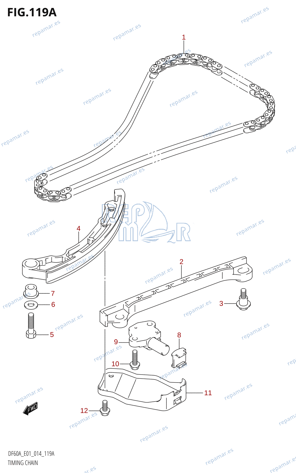 119A - TIMING CHAIN