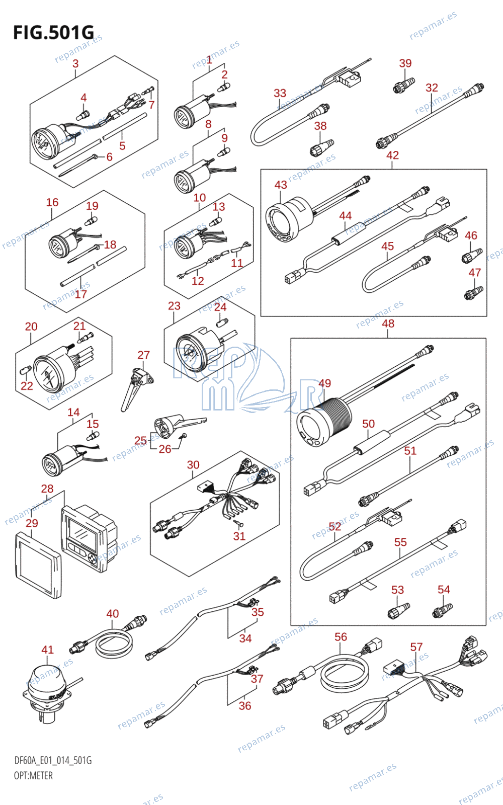 501G - OPT:METER (DF60A:E01)