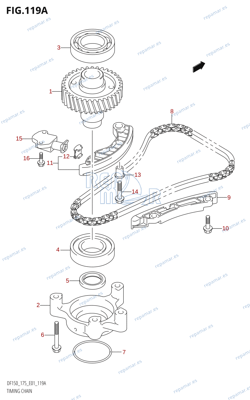 119A - TIMING CHAIN