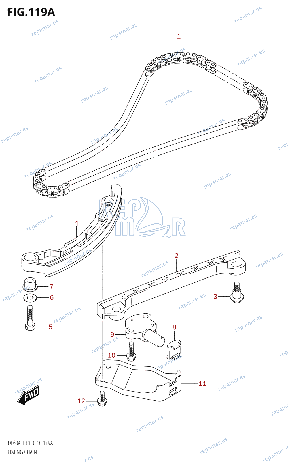 119A - TIMING CHAIN