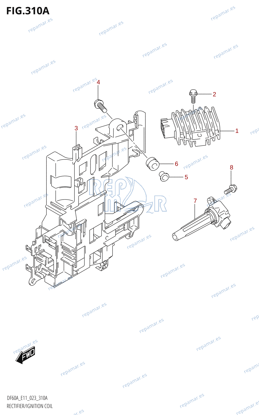 310A - RECTIFIER / IGNITION COIL