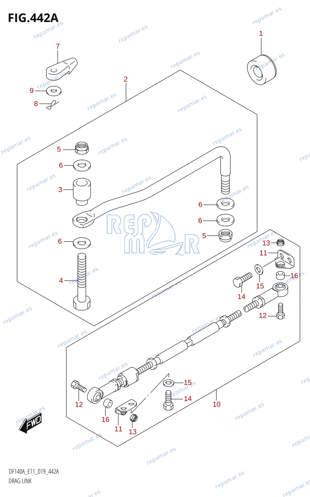 442A - DRAG LINK