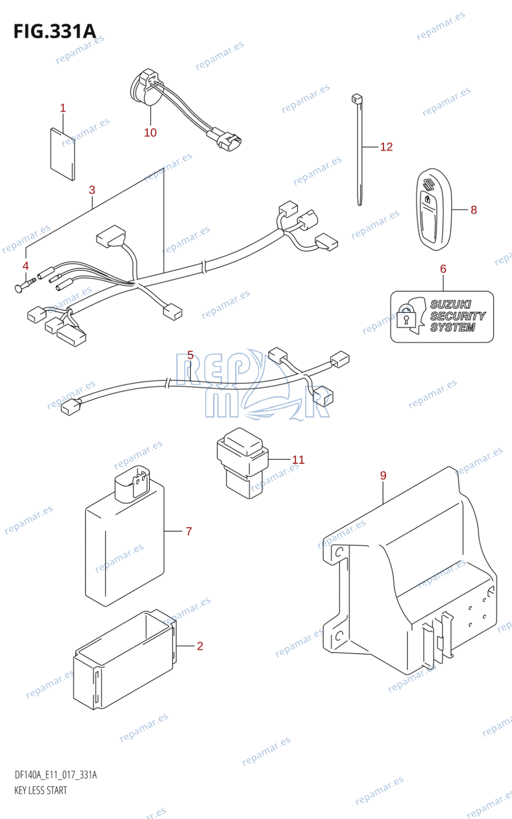 331A - KEY LESS START (DF100AT:E11)