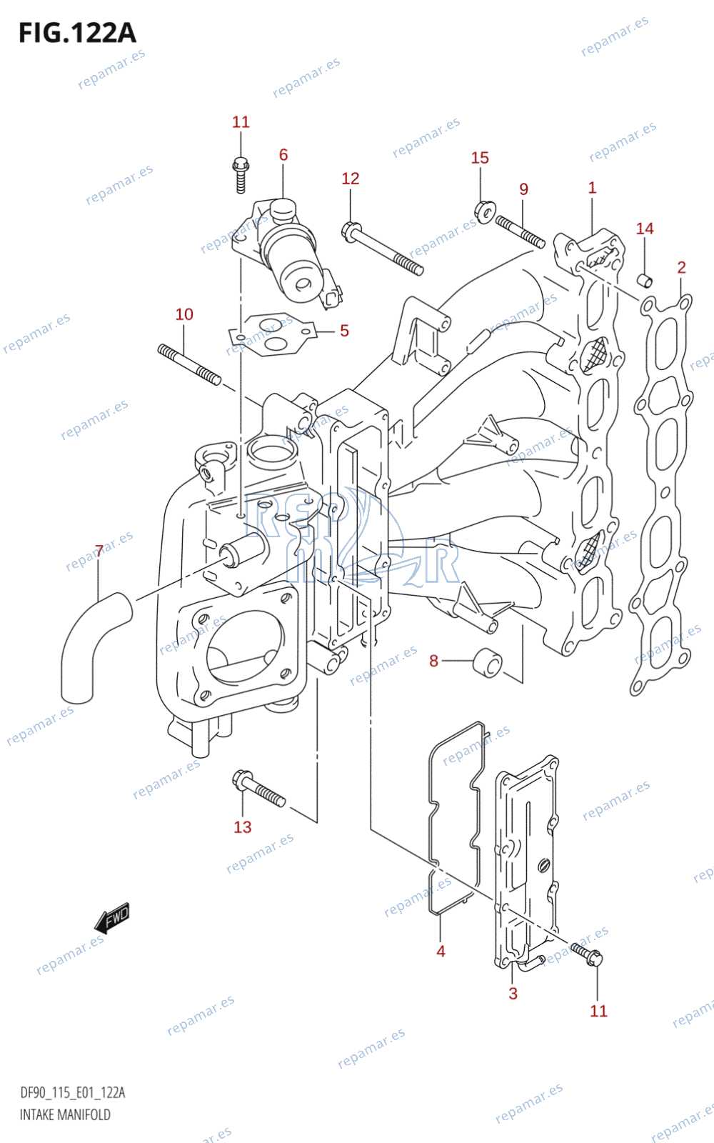 122A - INTAKE MANIFOLD