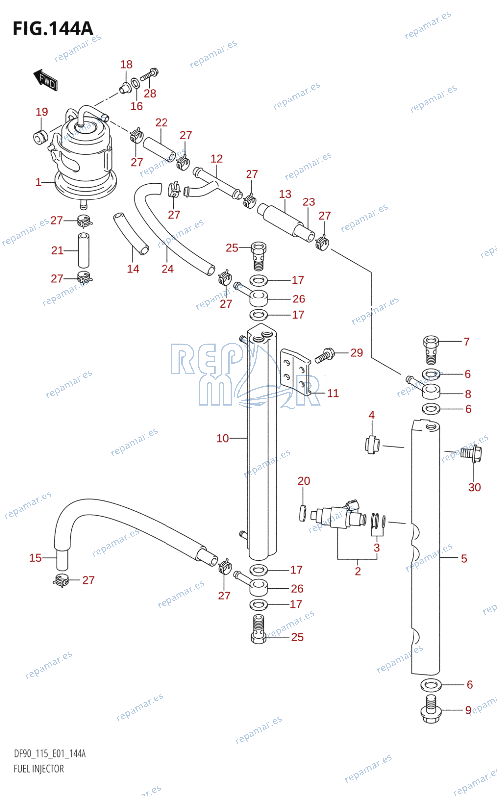 144A - FUEL INJECTOR (K1)