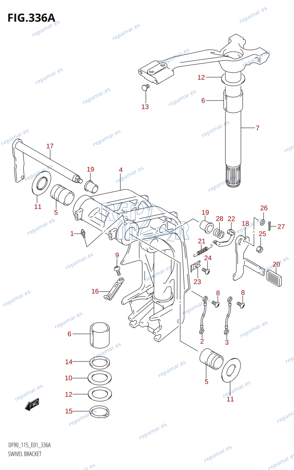 336A - SWIVEL BRACKET