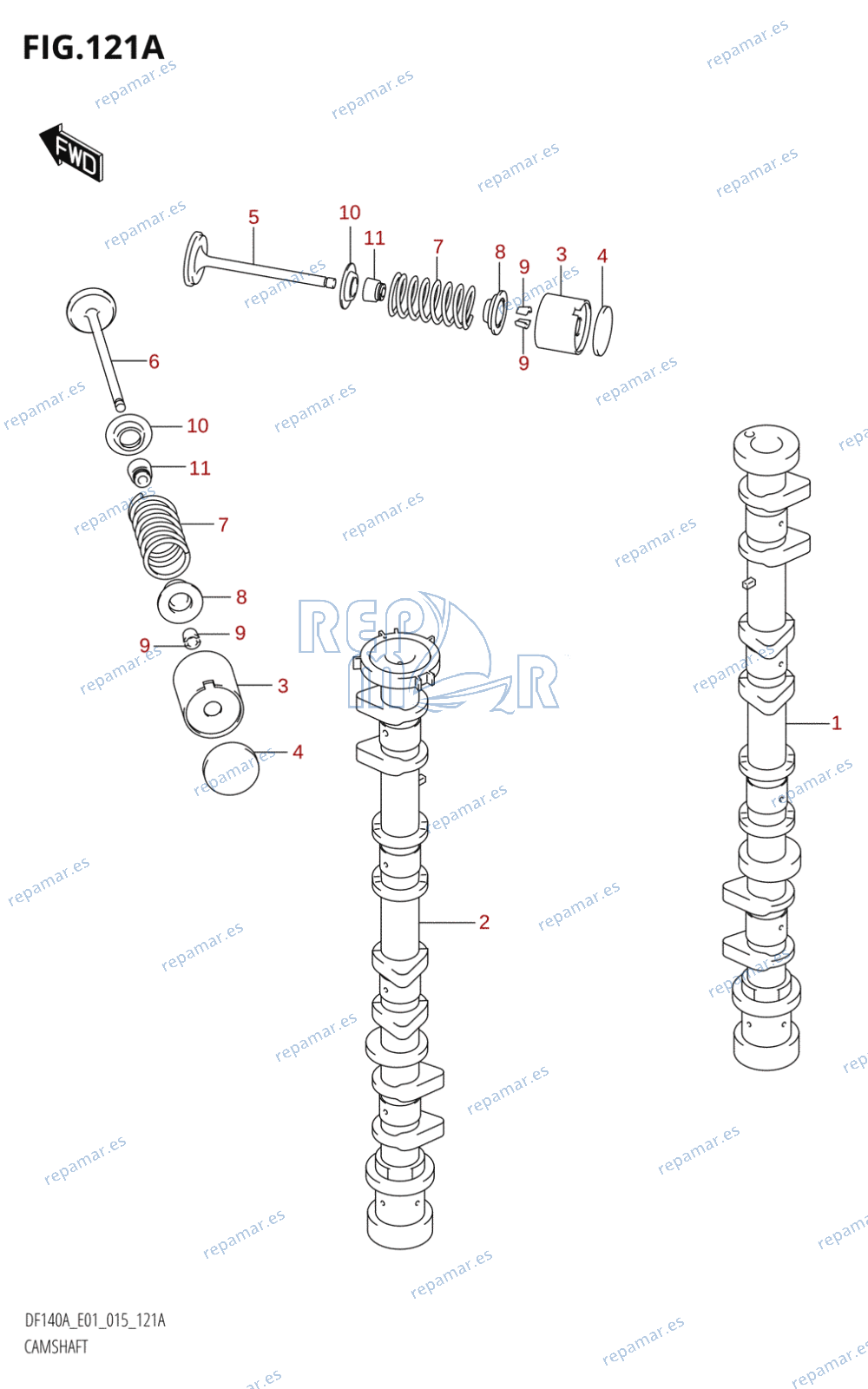 121A - CAMSHAFT