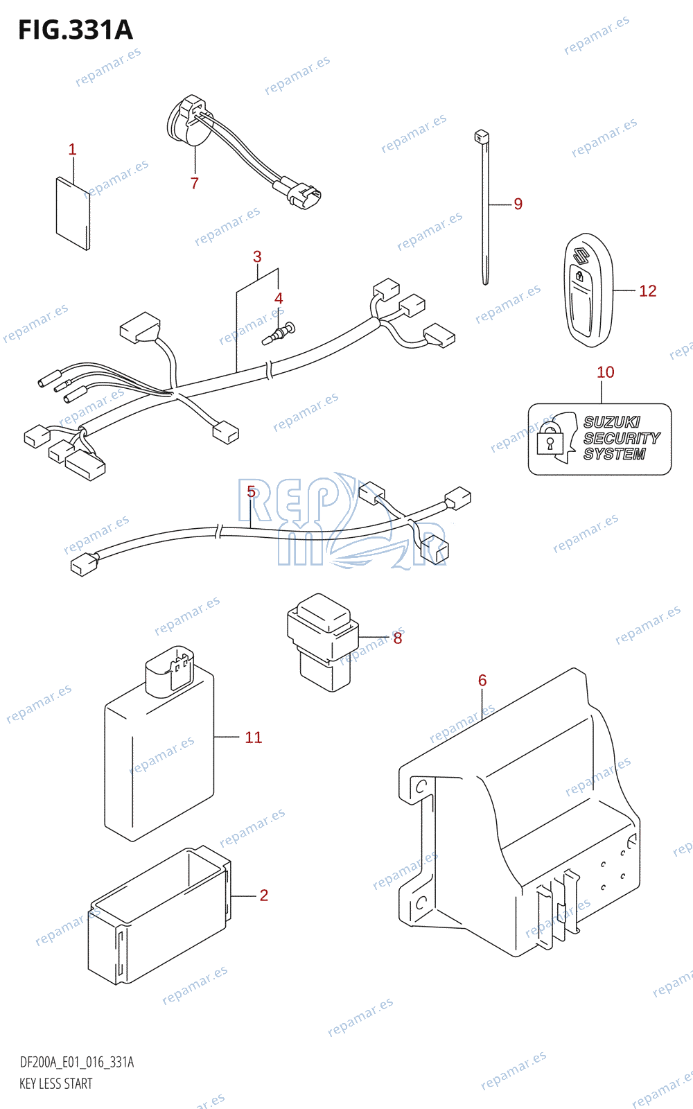 331A - KEY LESS START (DF200AT:E01)