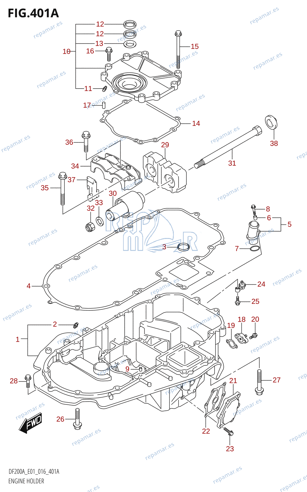 401A - ENGINE HOLDER