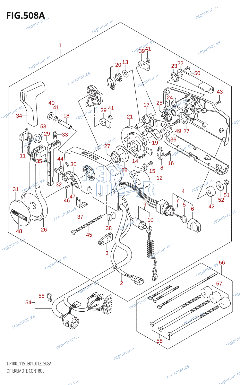 508A - OPT:REMOTE CONTROL (DF100T:E01)