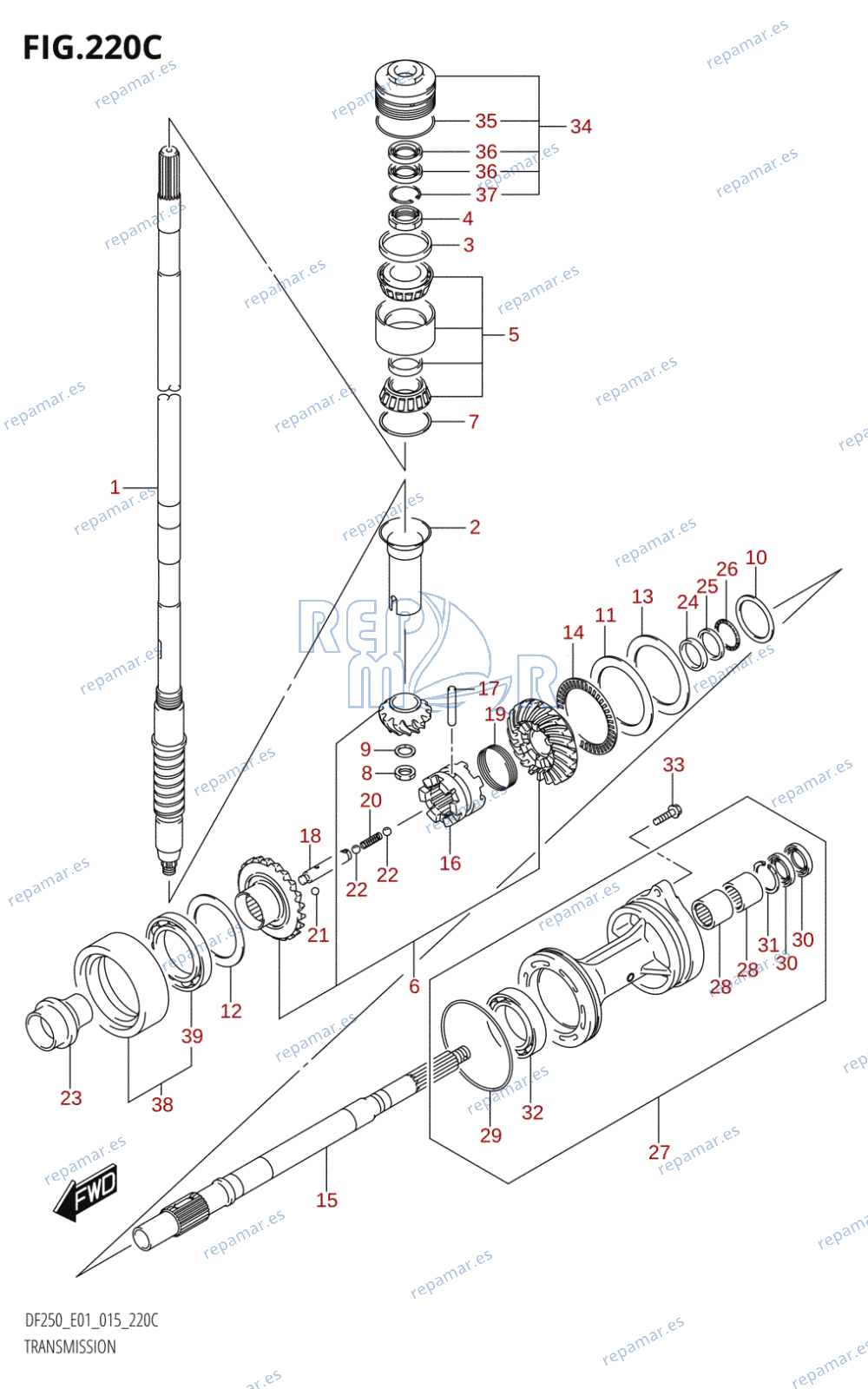 220C - TRANSMISSION (DF200Z:E01)