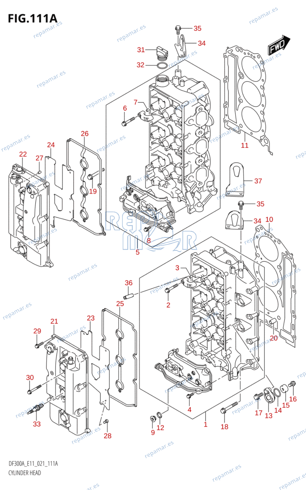 111A - CYLINDER HEAD