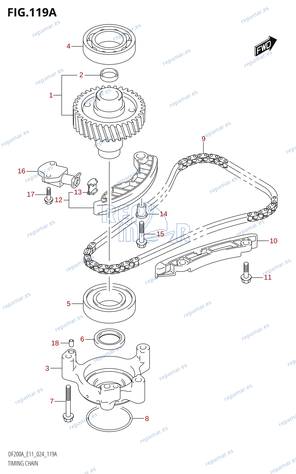 119A - TIMING CHAIN