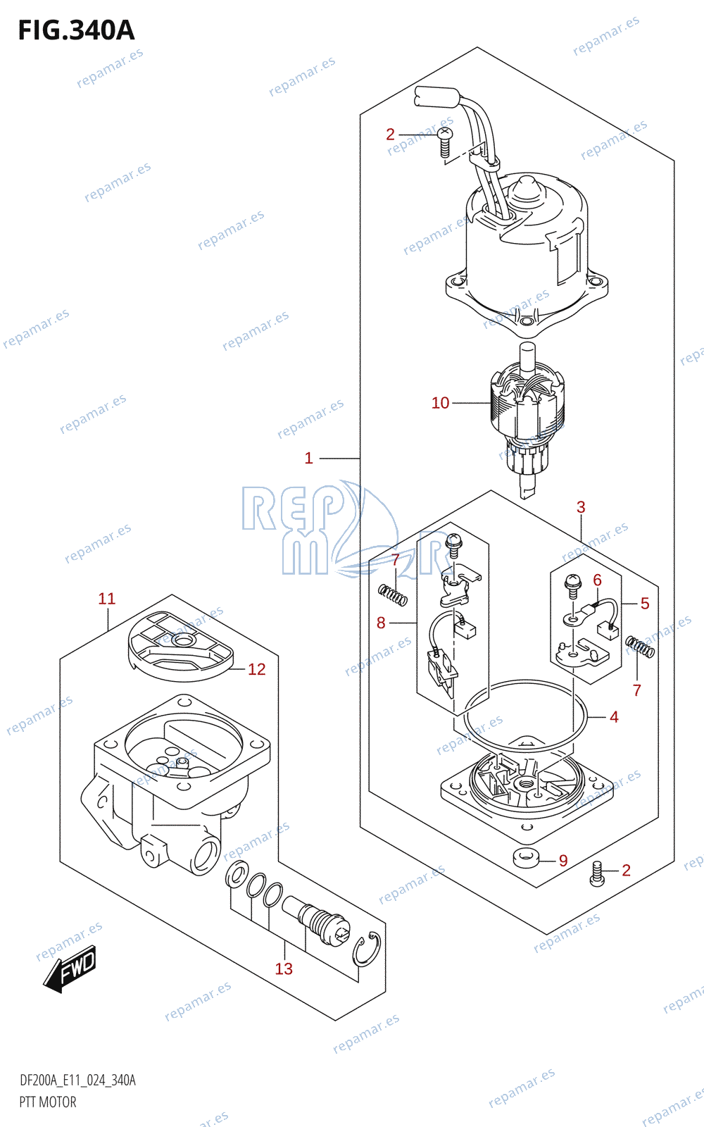 340A - PTT MOTOR