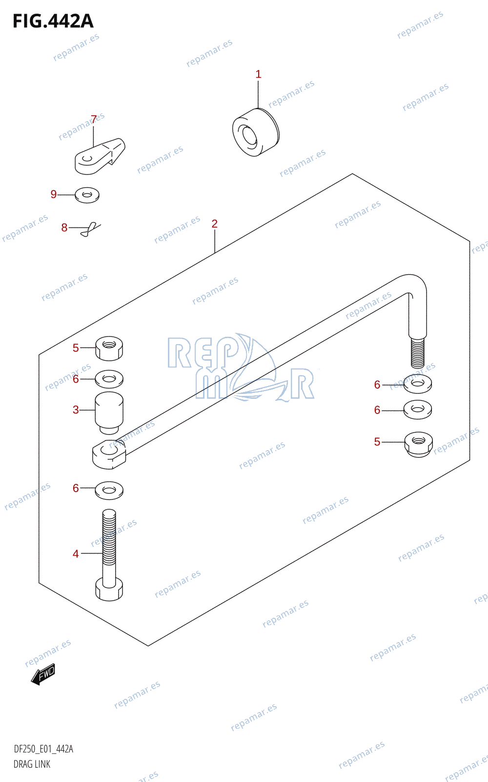 442A - DRAG LINK