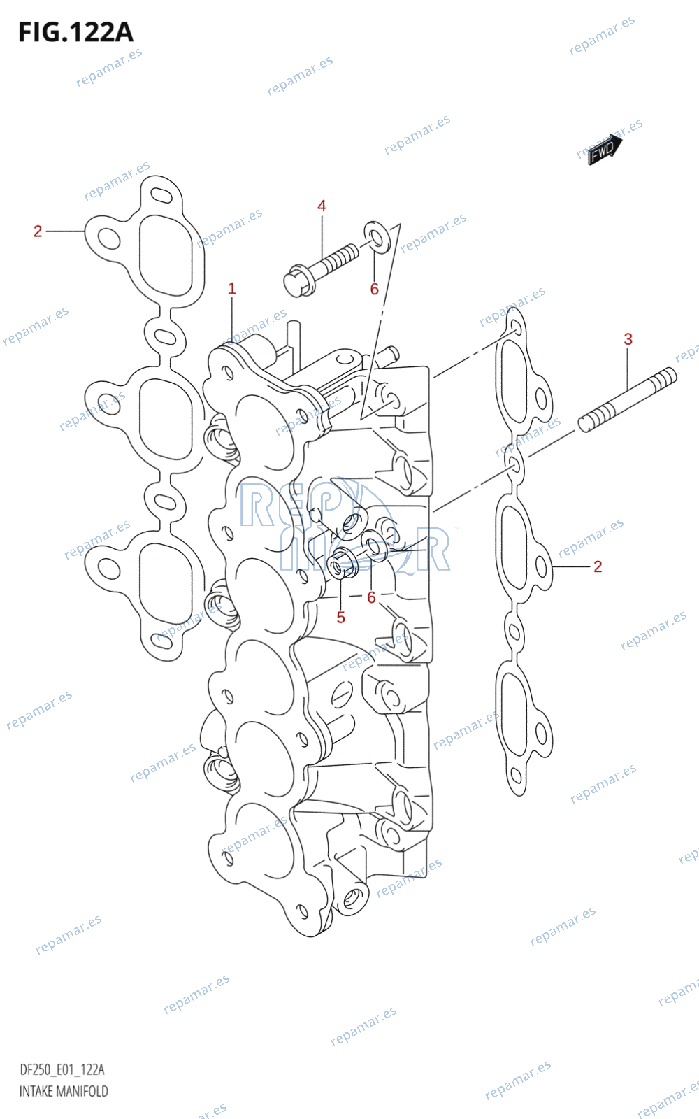 122A - INTAKE MANIFOLD