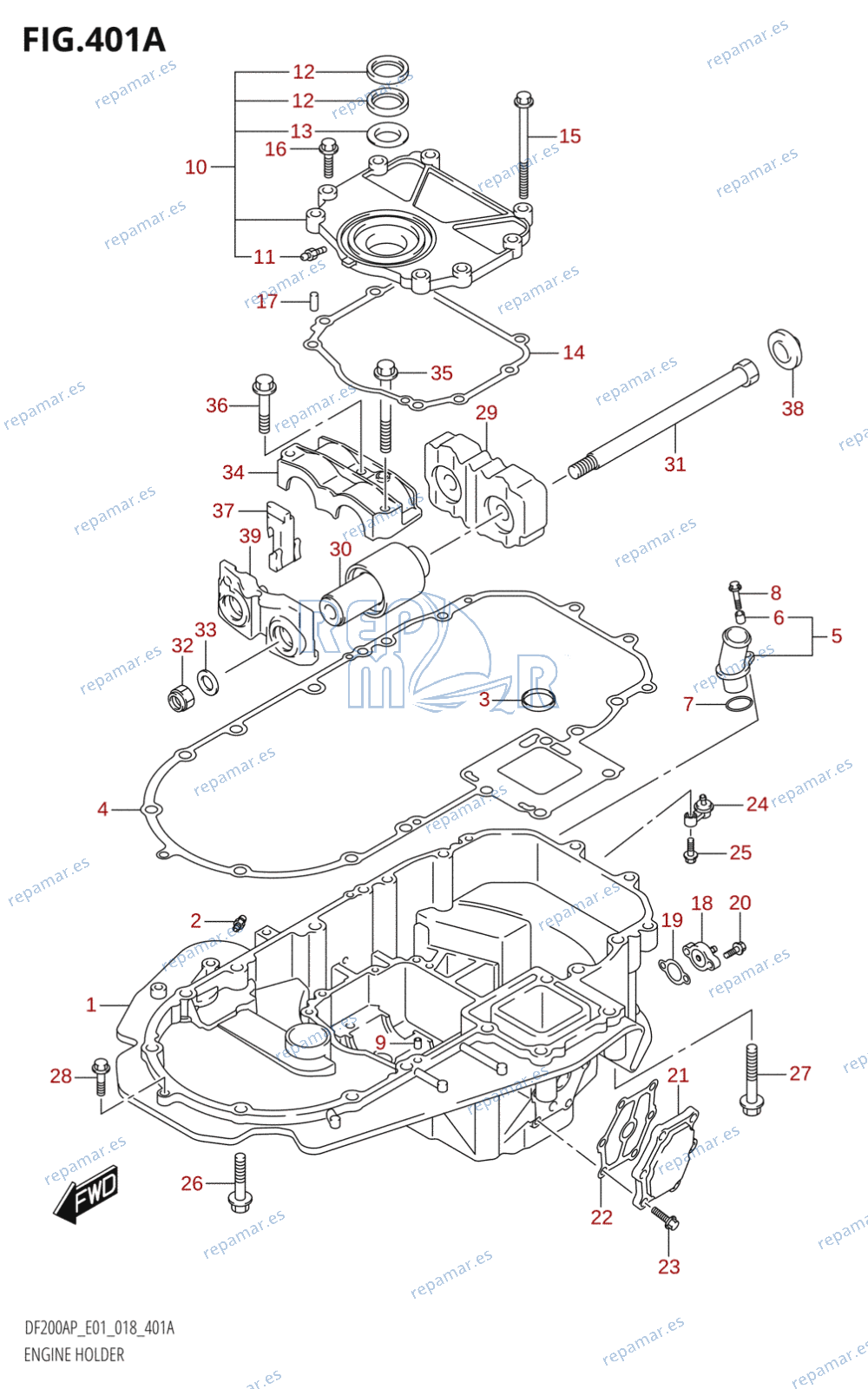 401A - ENGINE HOLDER