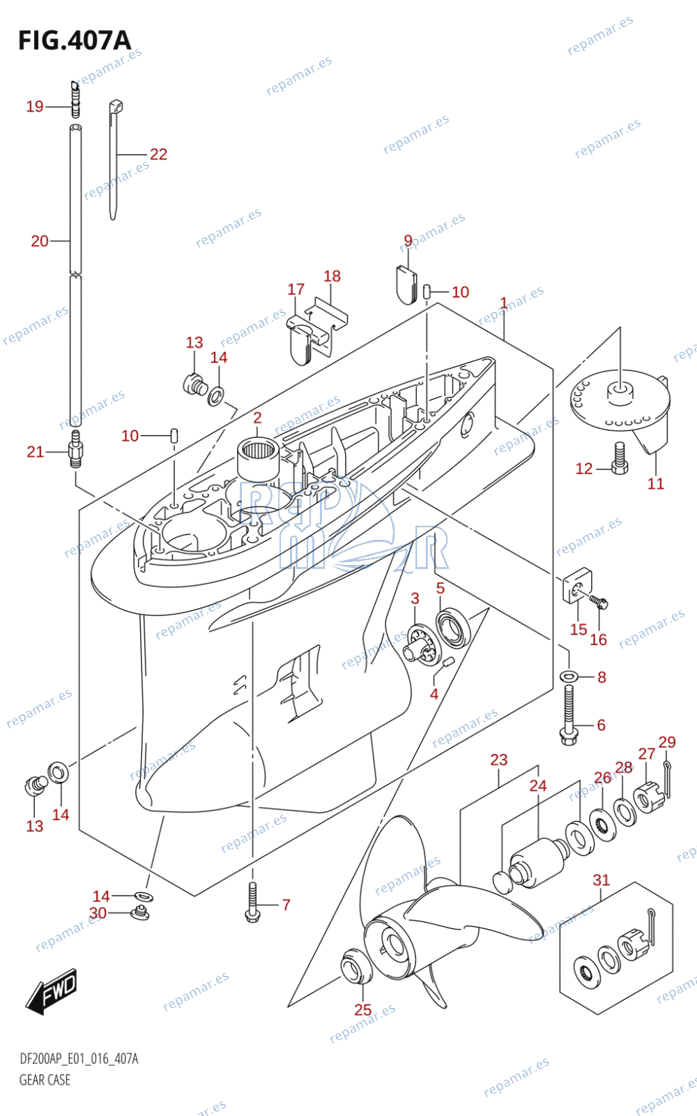 407A - GEAR CASE