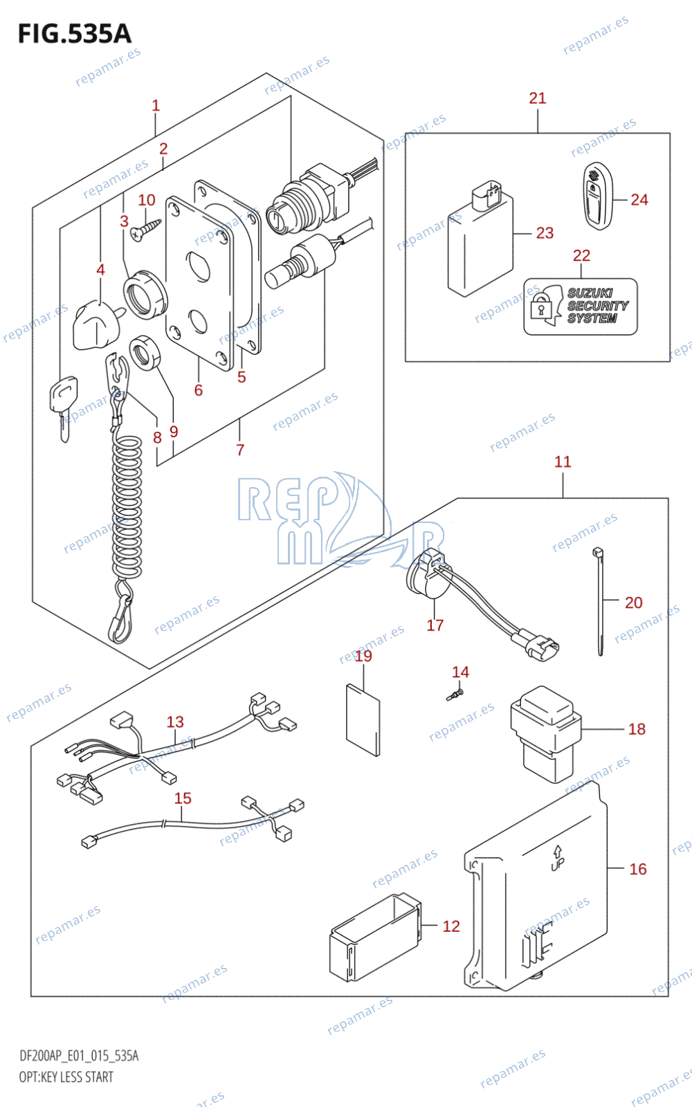 535A - OPT:KEY LESS START (DF200AP:E01)