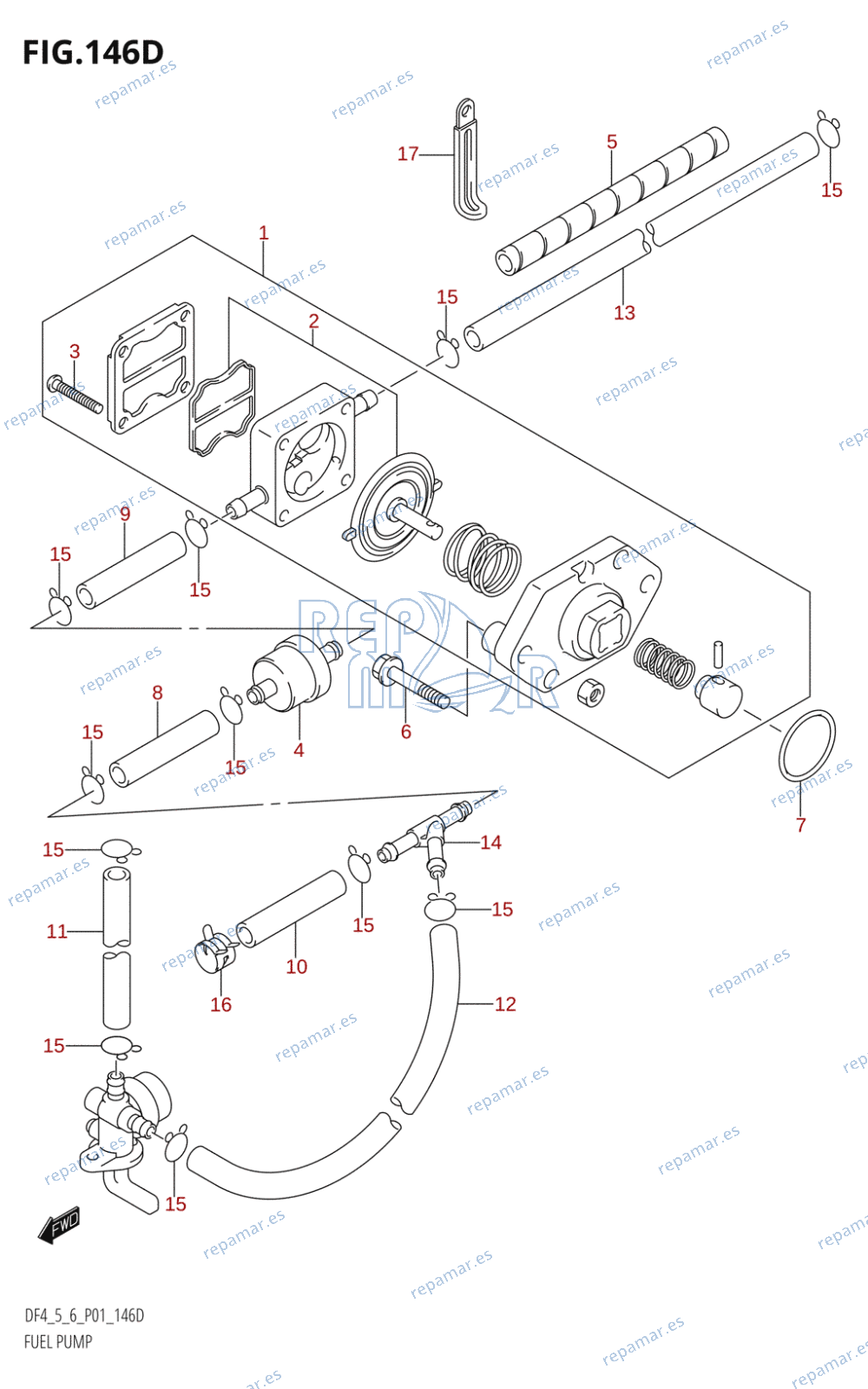 146D - FUEL PUMP (DF5:(K2,K3,K4),DF6:(K3,K4,K5))