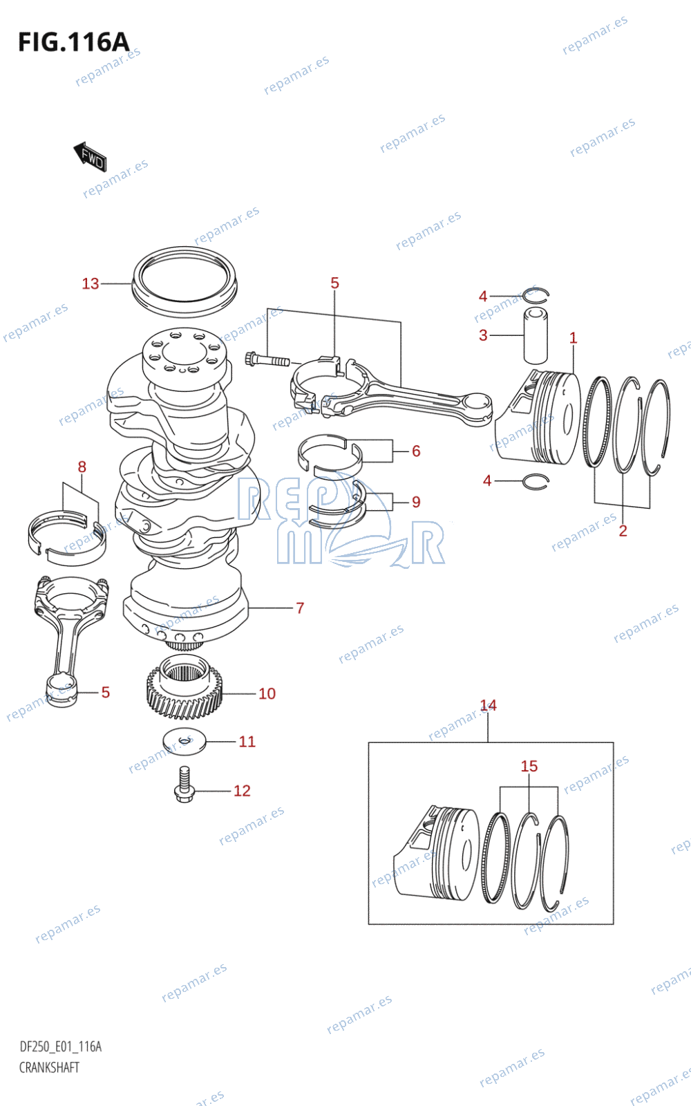 116A - CRANKSHAFT