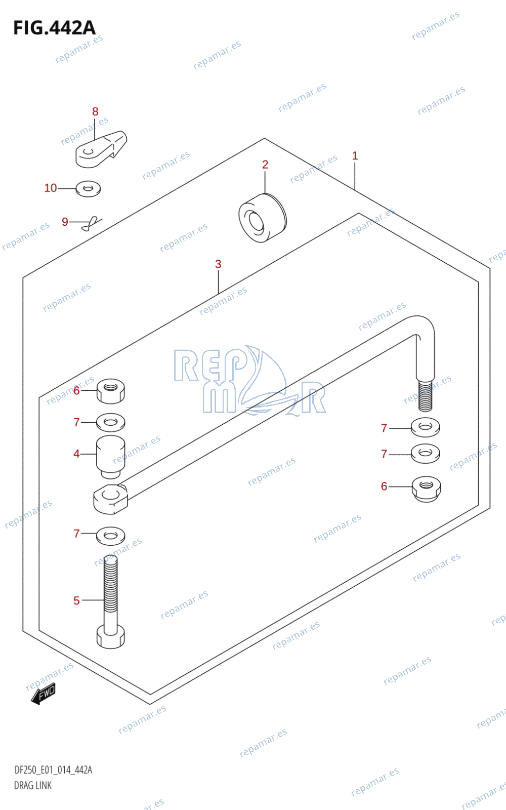 442A - DRAG LINK