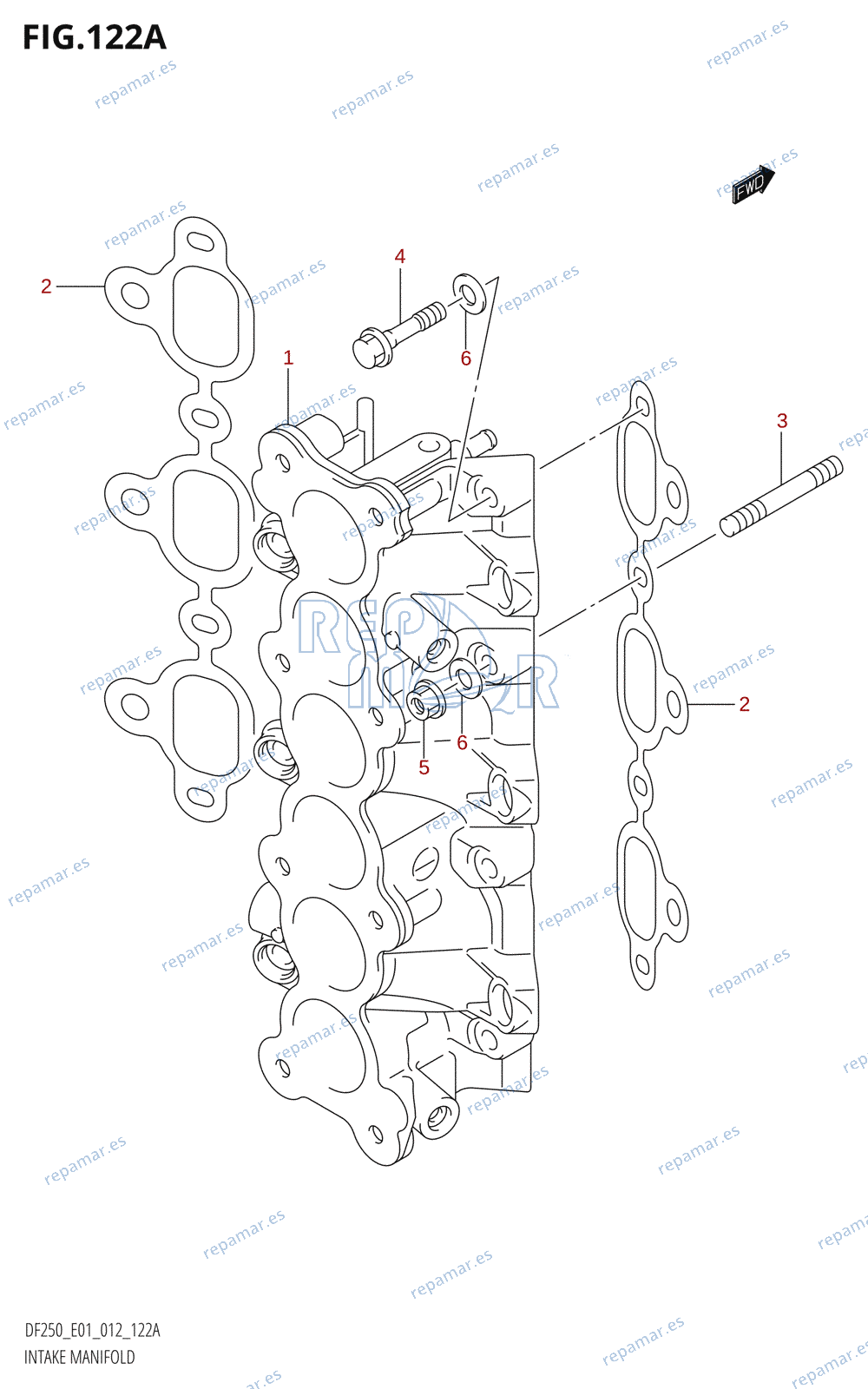 122A - INTAKE MANIFOLD